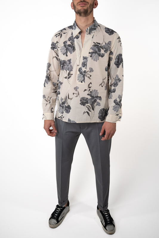 Caftano Cotone Fiore