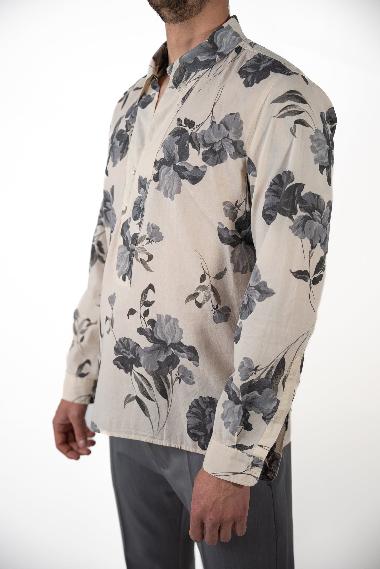 Caftano Cotone Fiore