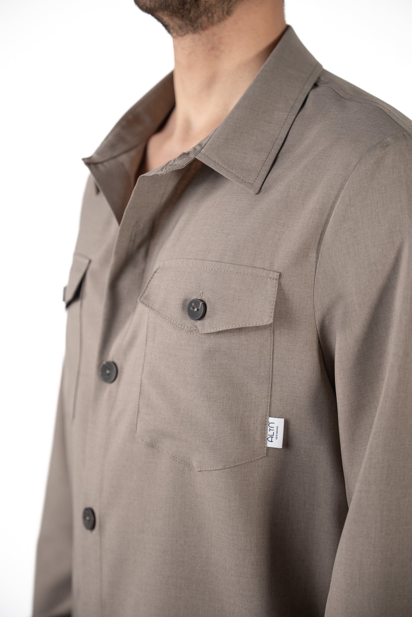Camicia Giacca Cometa Fango