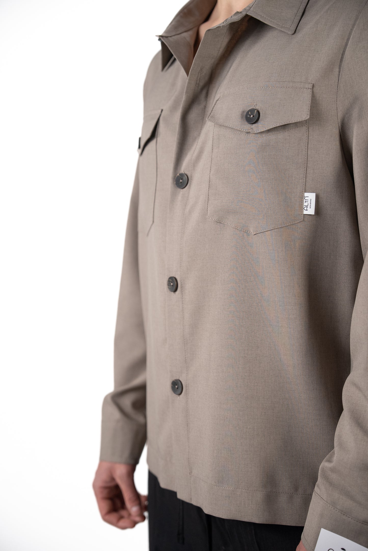 Camicia Giacca Cometa Fango