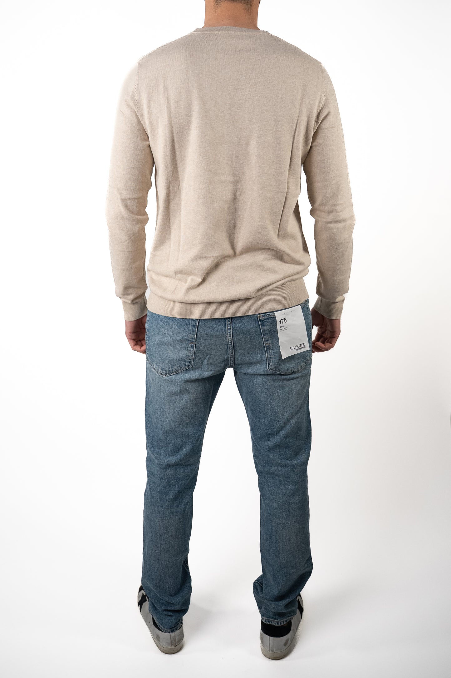 Maglia Girocollo Beige