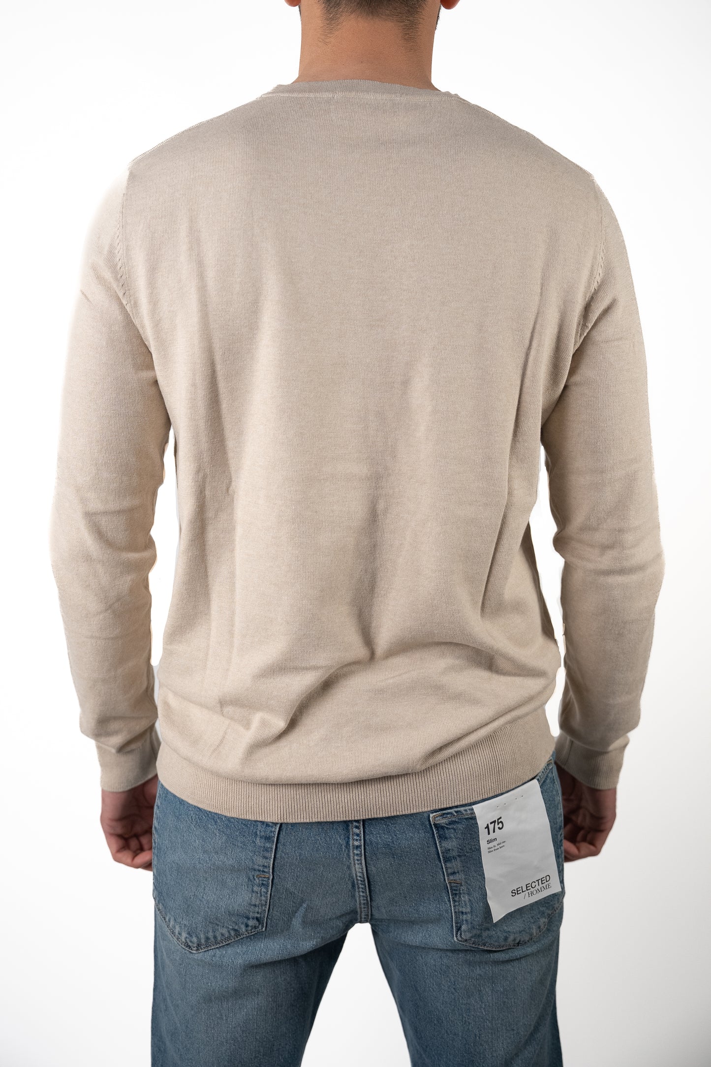 Maglia Girocollo Beige