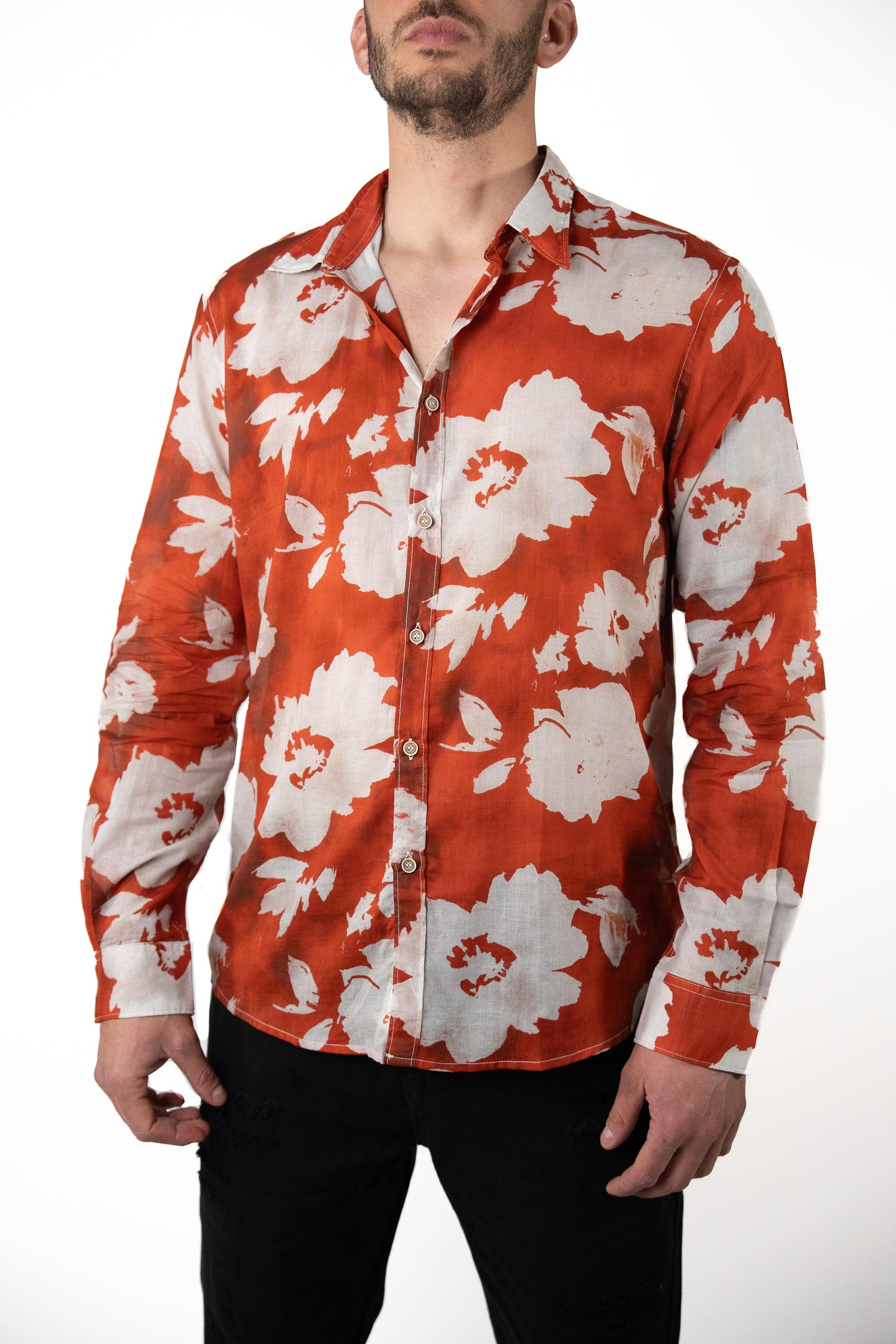 Camicia Rosso Fiore (2025)