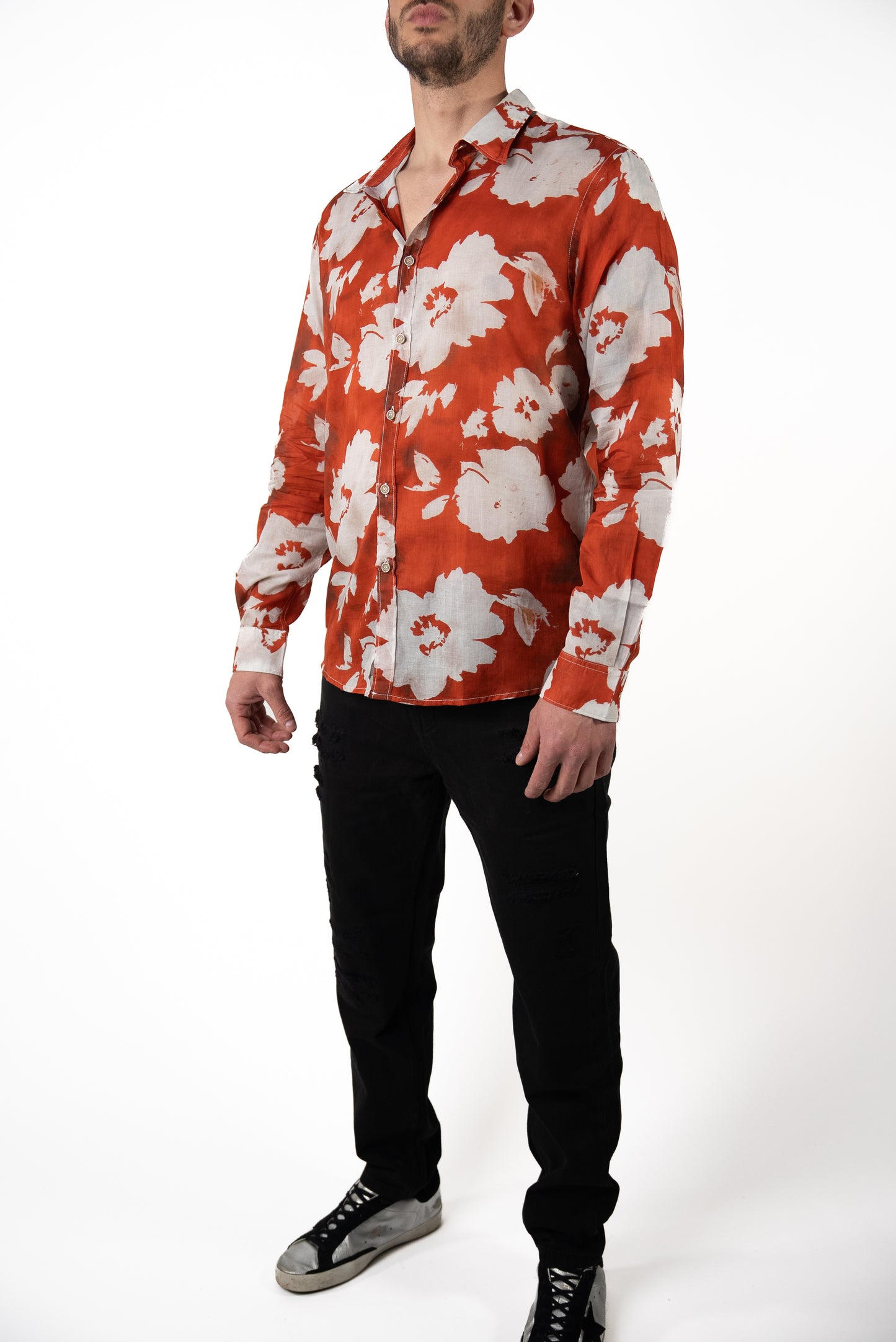 Camicia Rosso Fiore (2025)