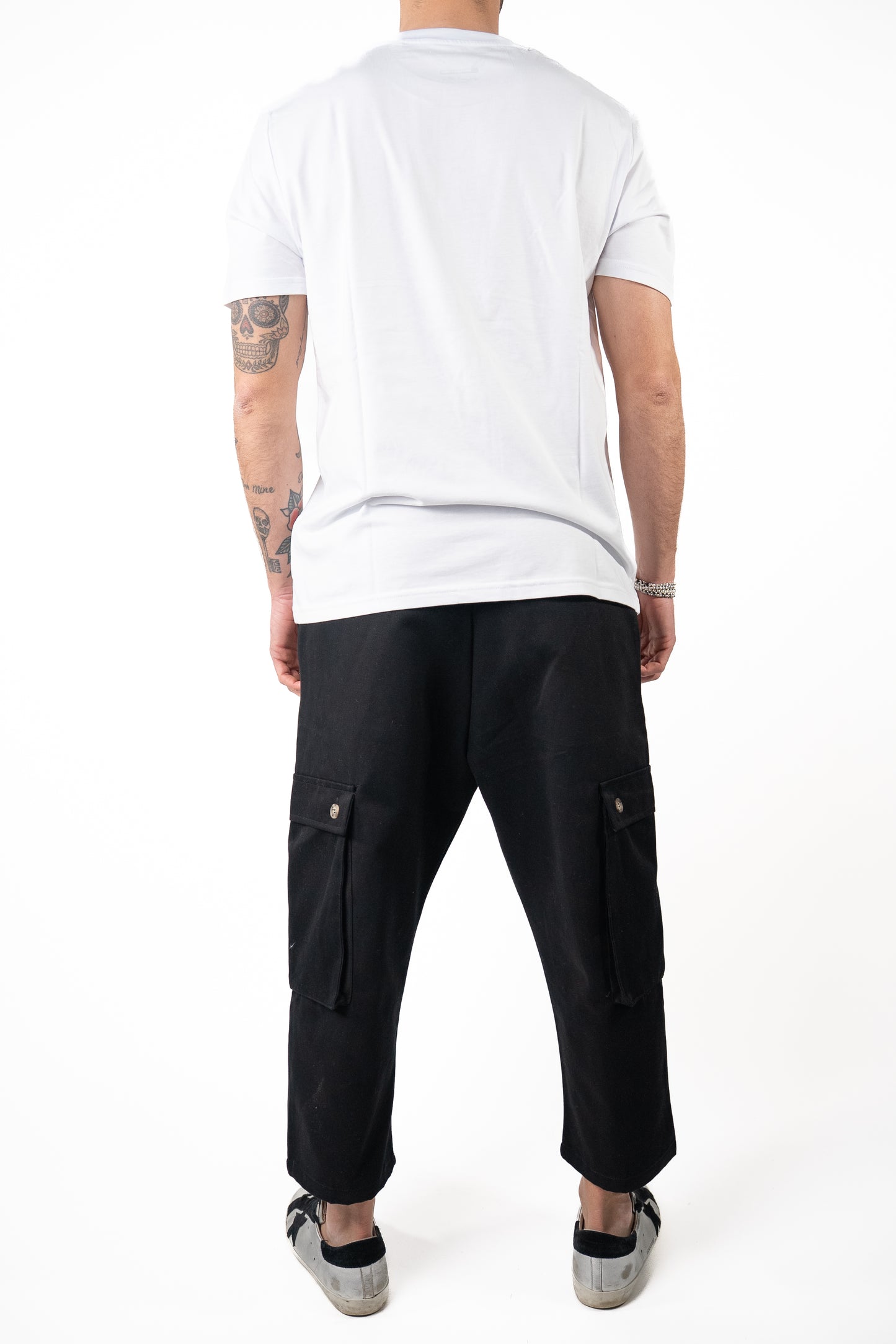 Pantalone Cargo Nero