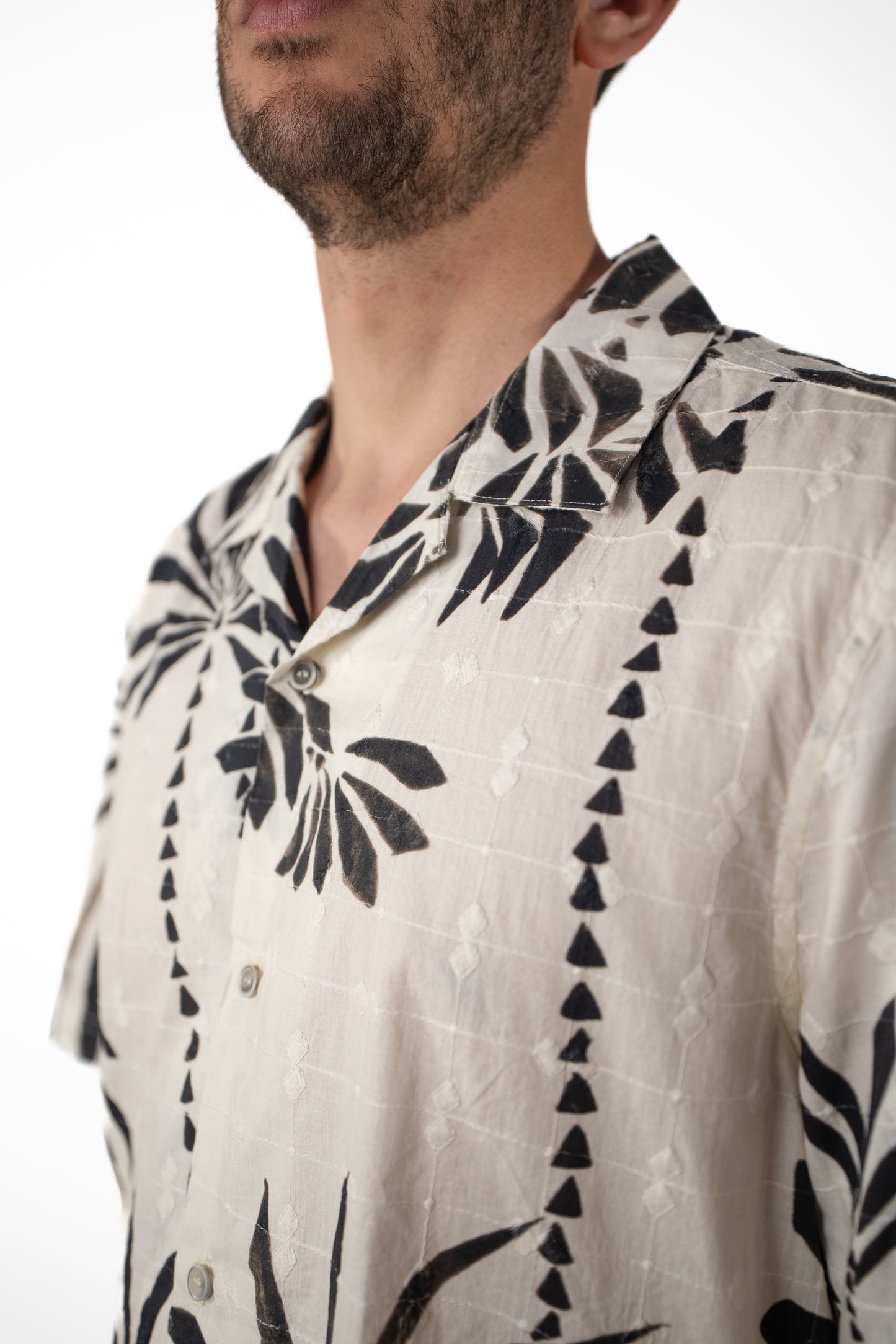 Camicia Caraibi Ricamata