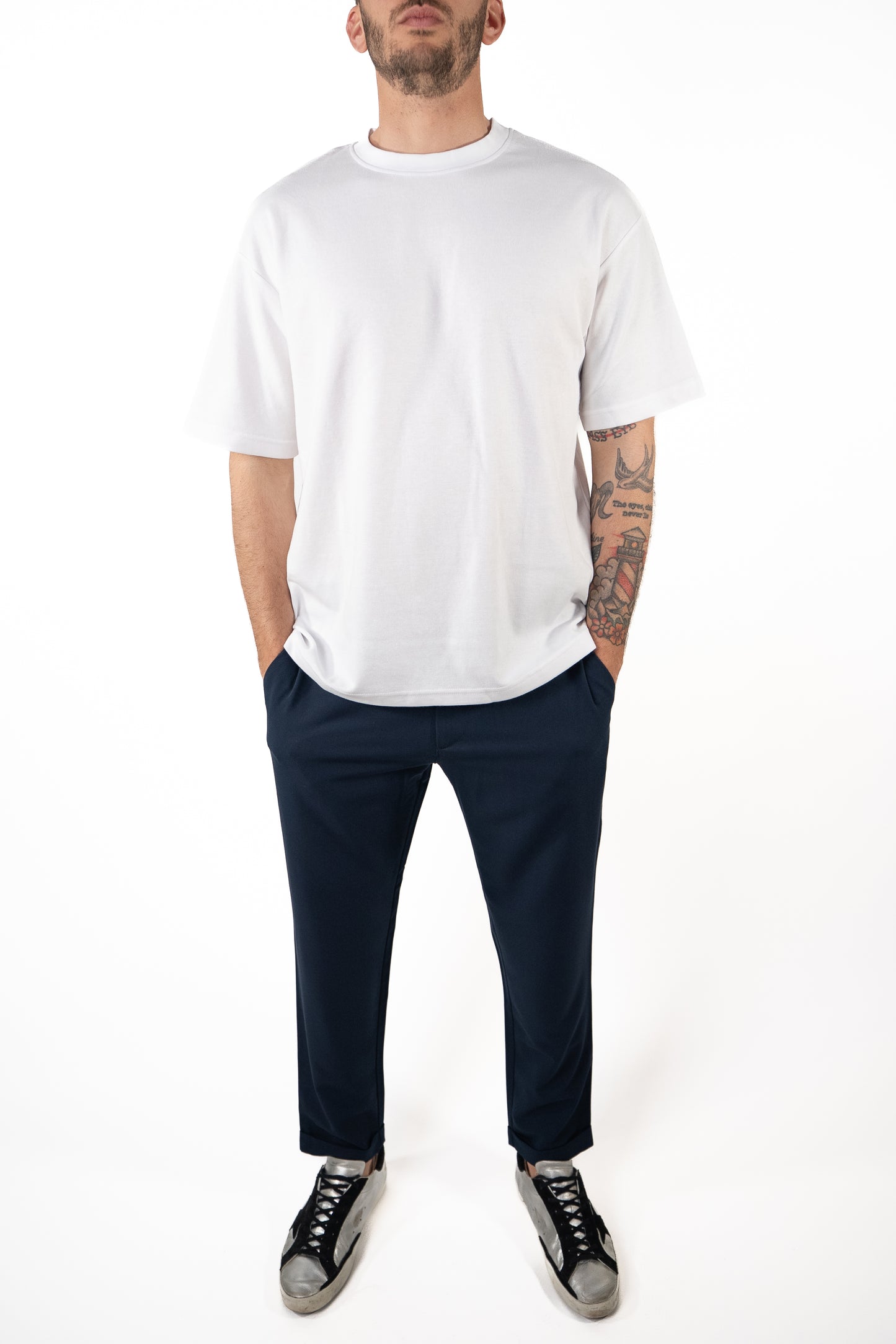 T-shirt Bianca Over Basic
