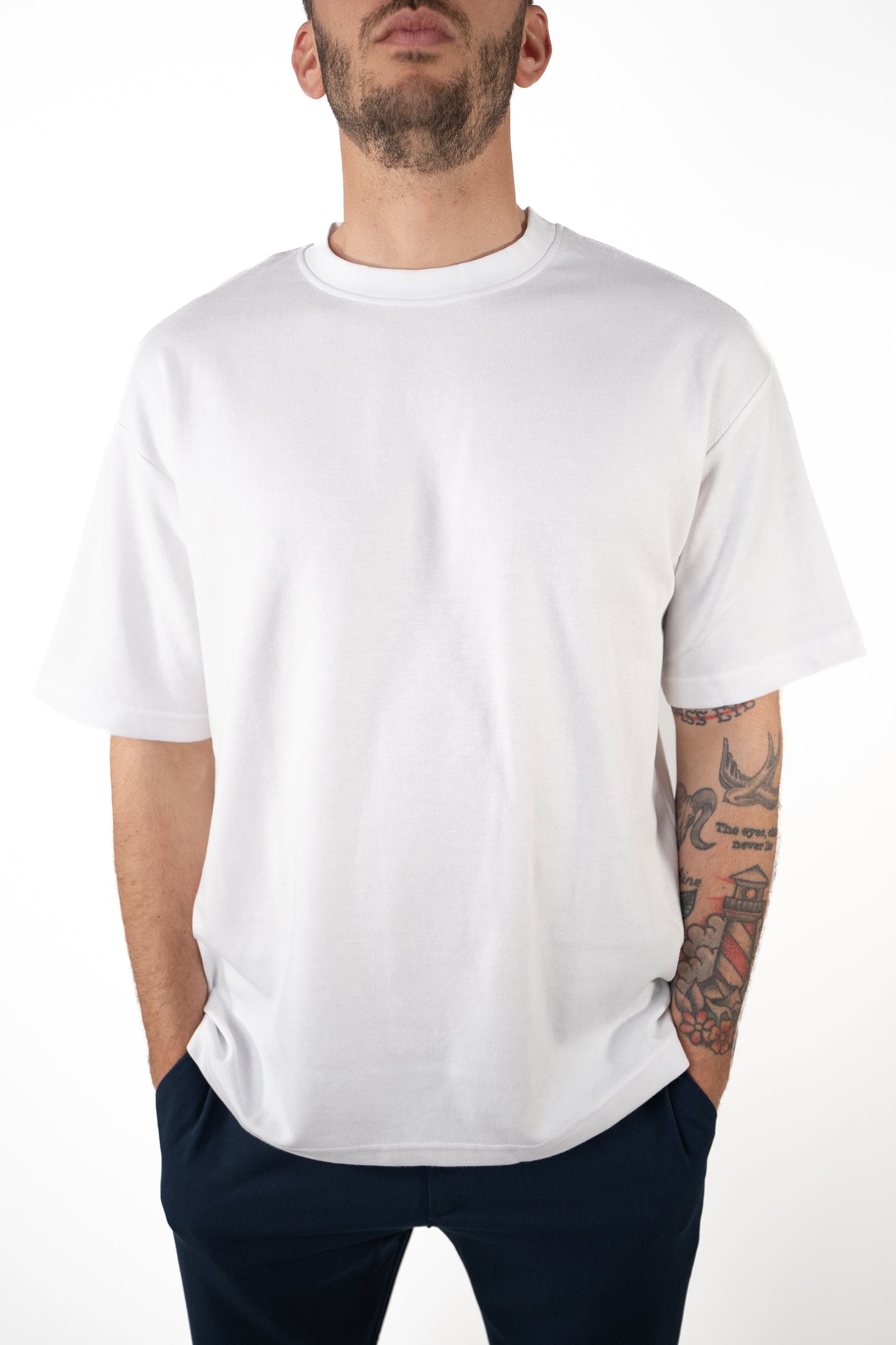 T-shirt Bianca Over Basic