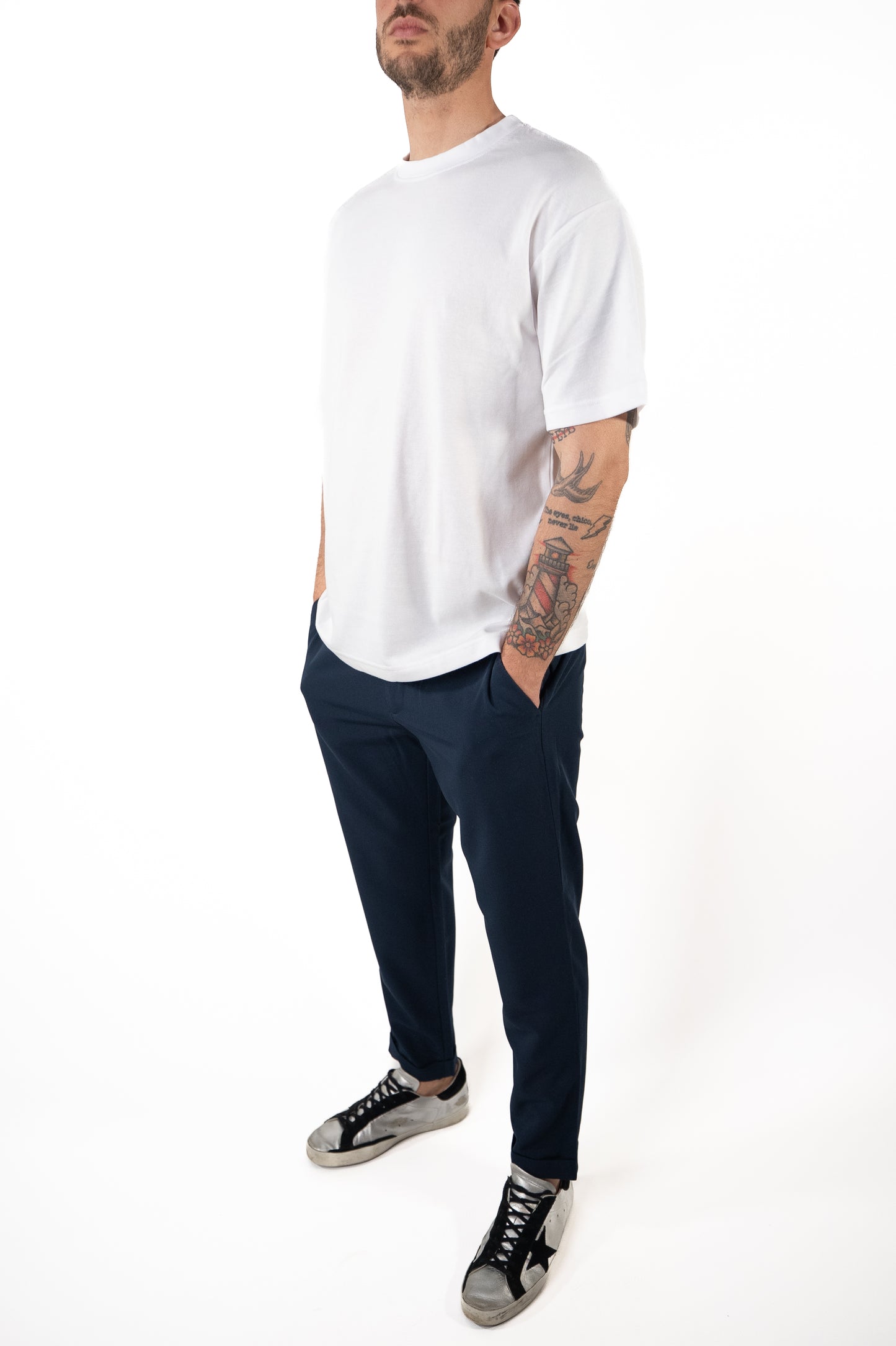 T-shirt Bianca Over Basic