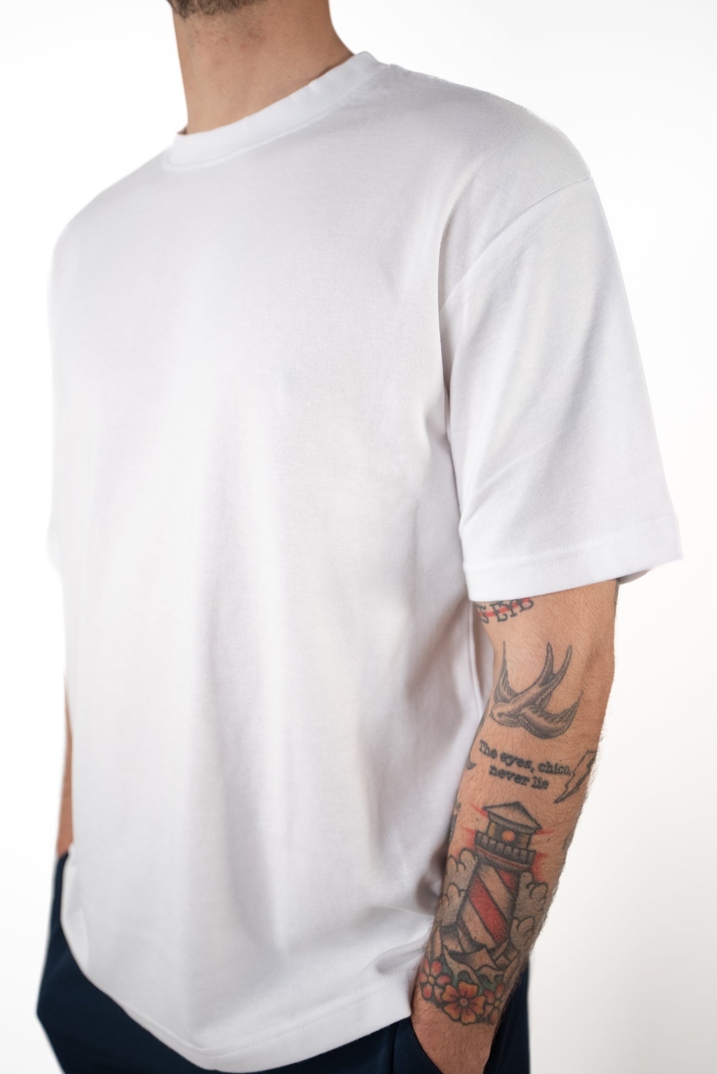 T-shirt Bianca Over Basic