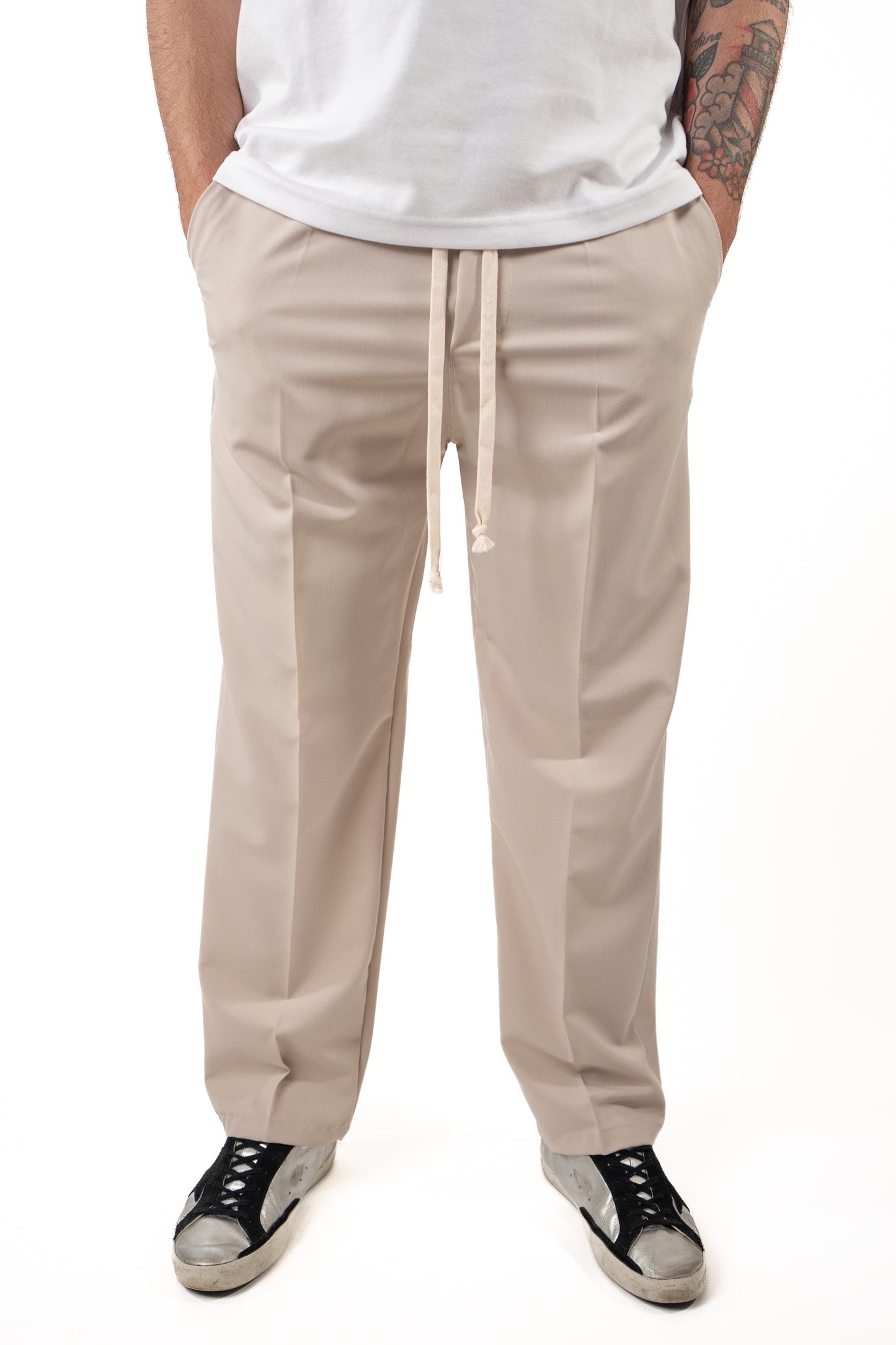 Pantalaccio Palazzo Beige