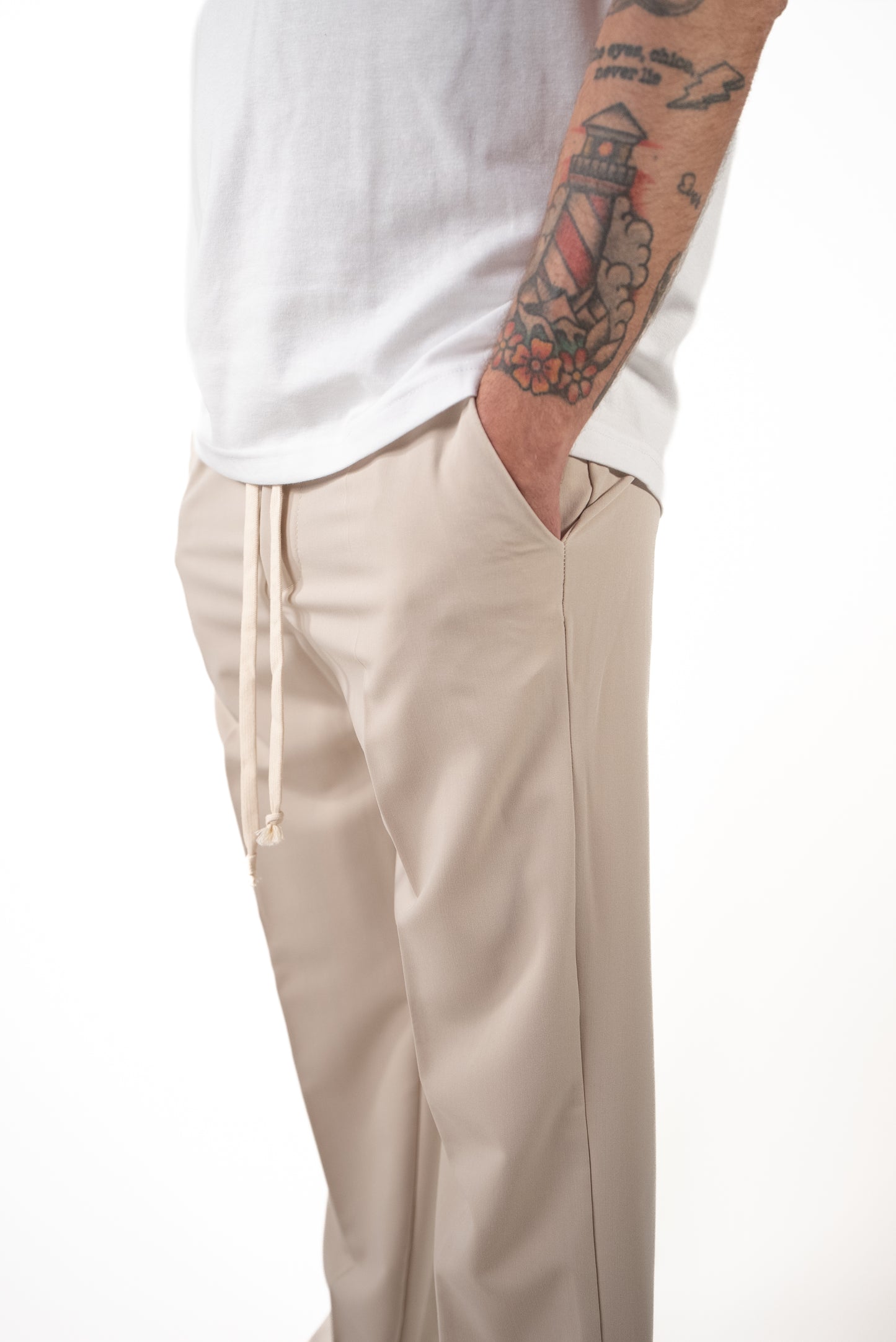 Pantalaccio Palazzo Beige