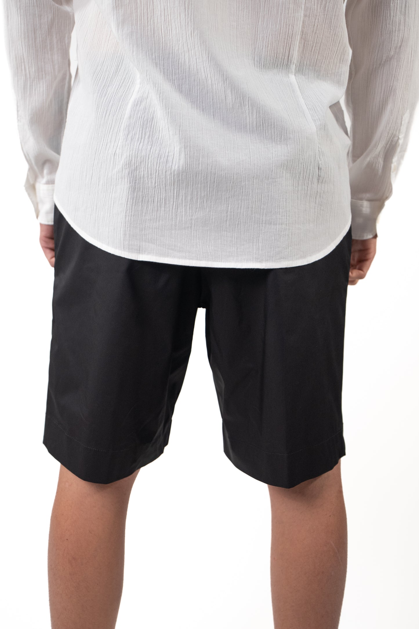 Bermuda Essential shorts Nero Cotone