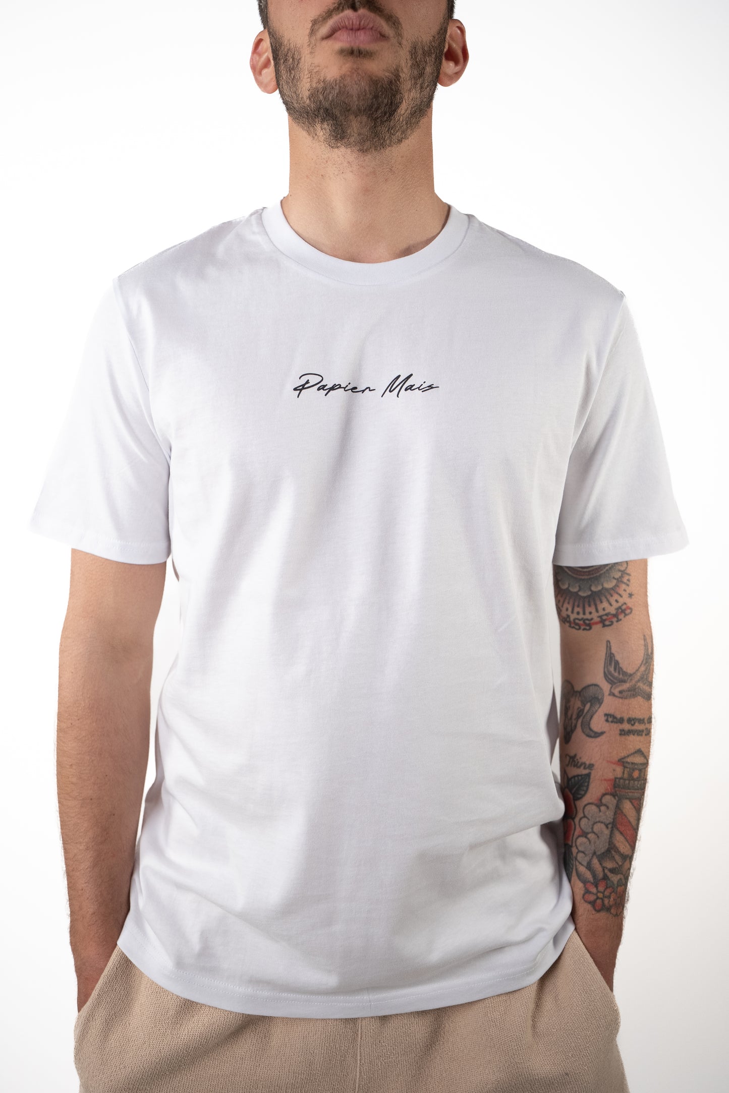 T-shirt in cotone Regular Bianca
