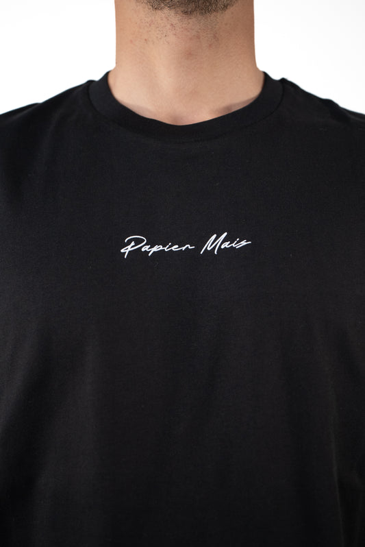 T-shirt in cotone Regular Nera