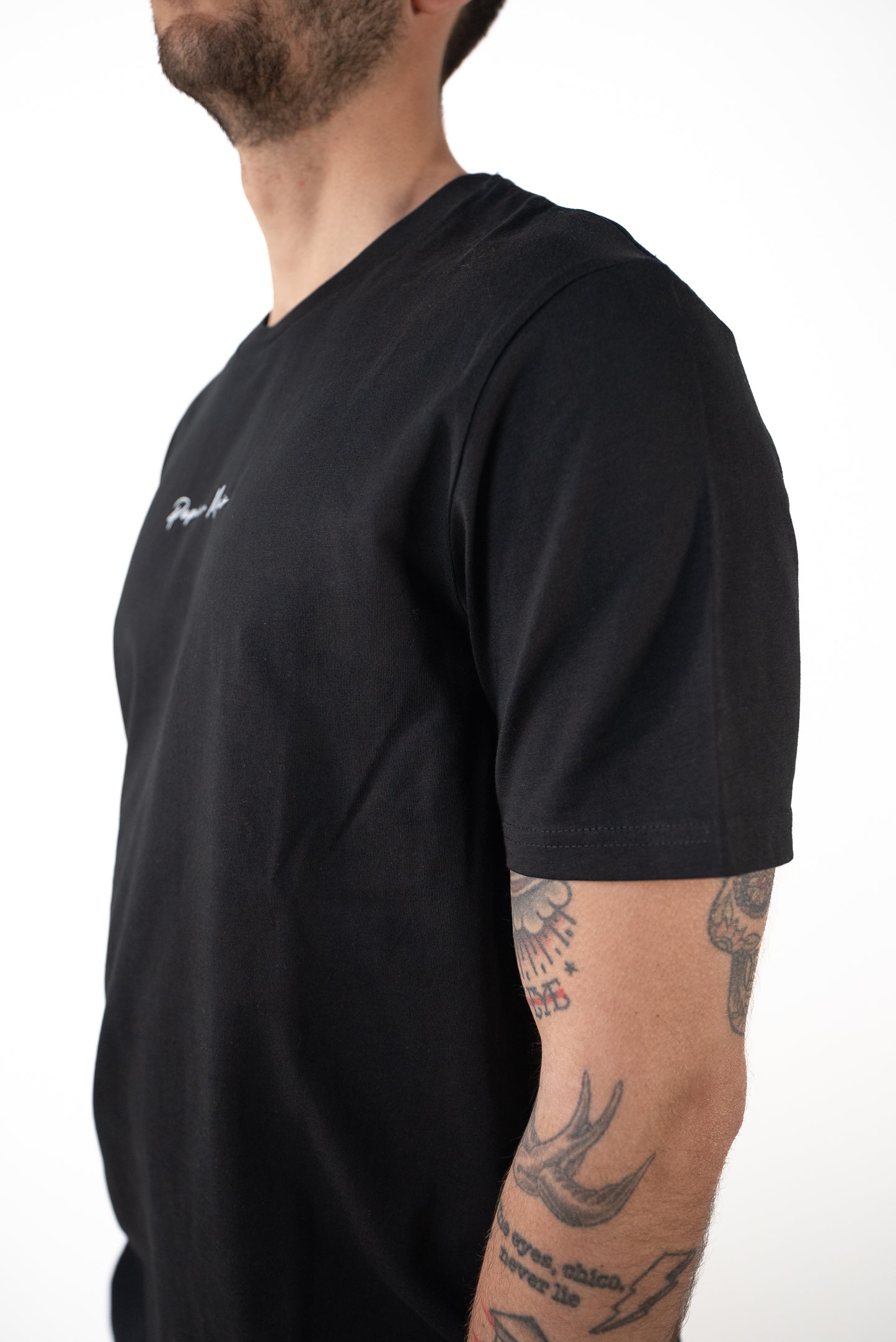 T-shirt in cotone Regular Nera