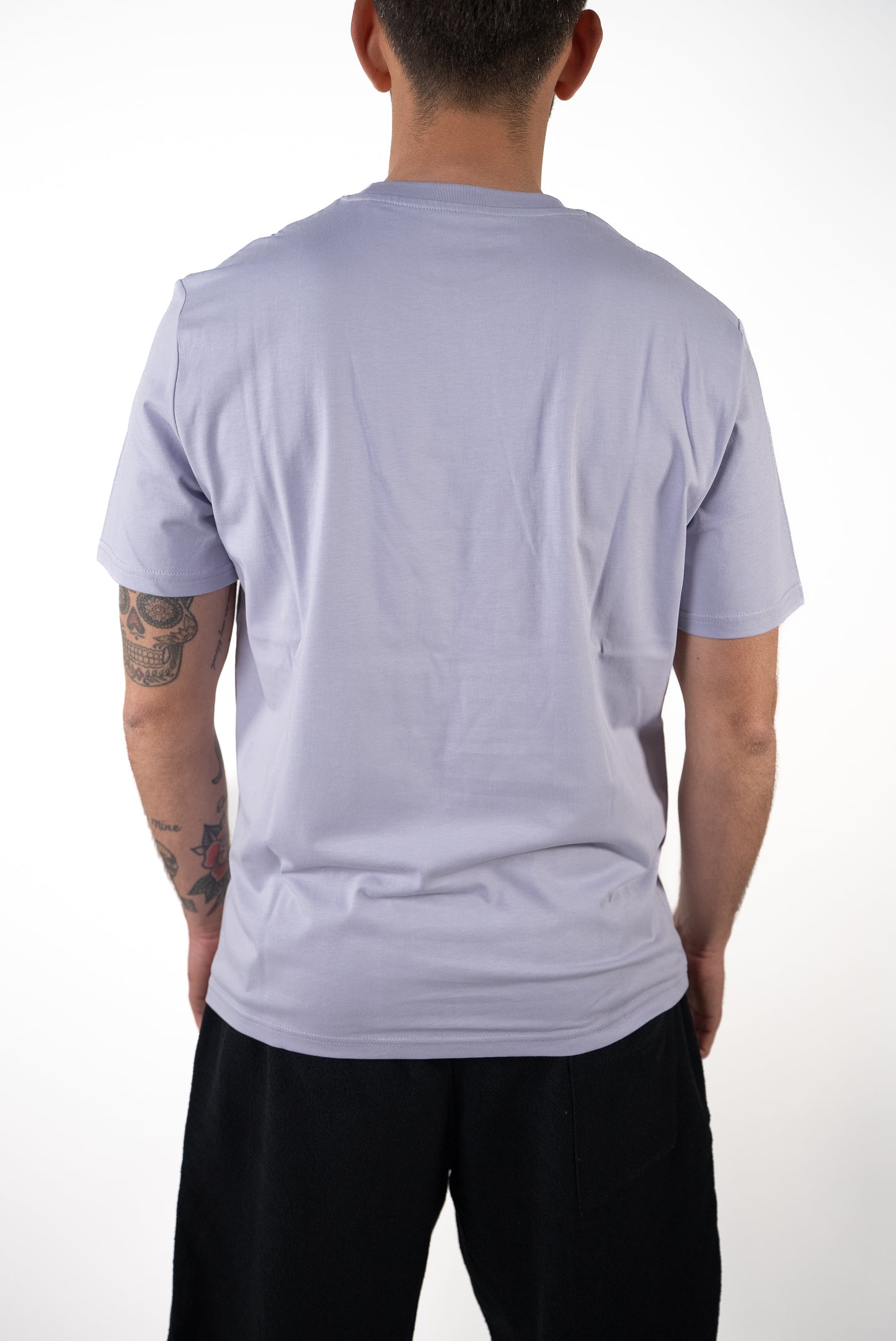 T-shirt in cotone Regular Lilla
