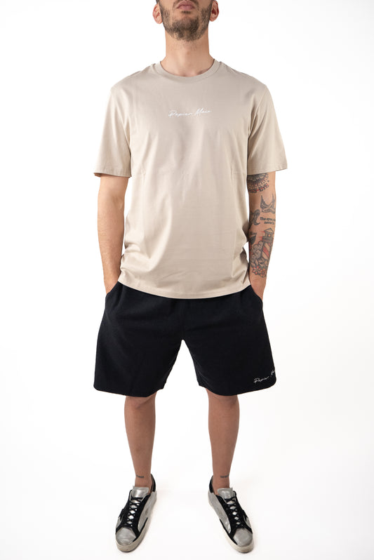 T-shirt in cotone Regular Beige
