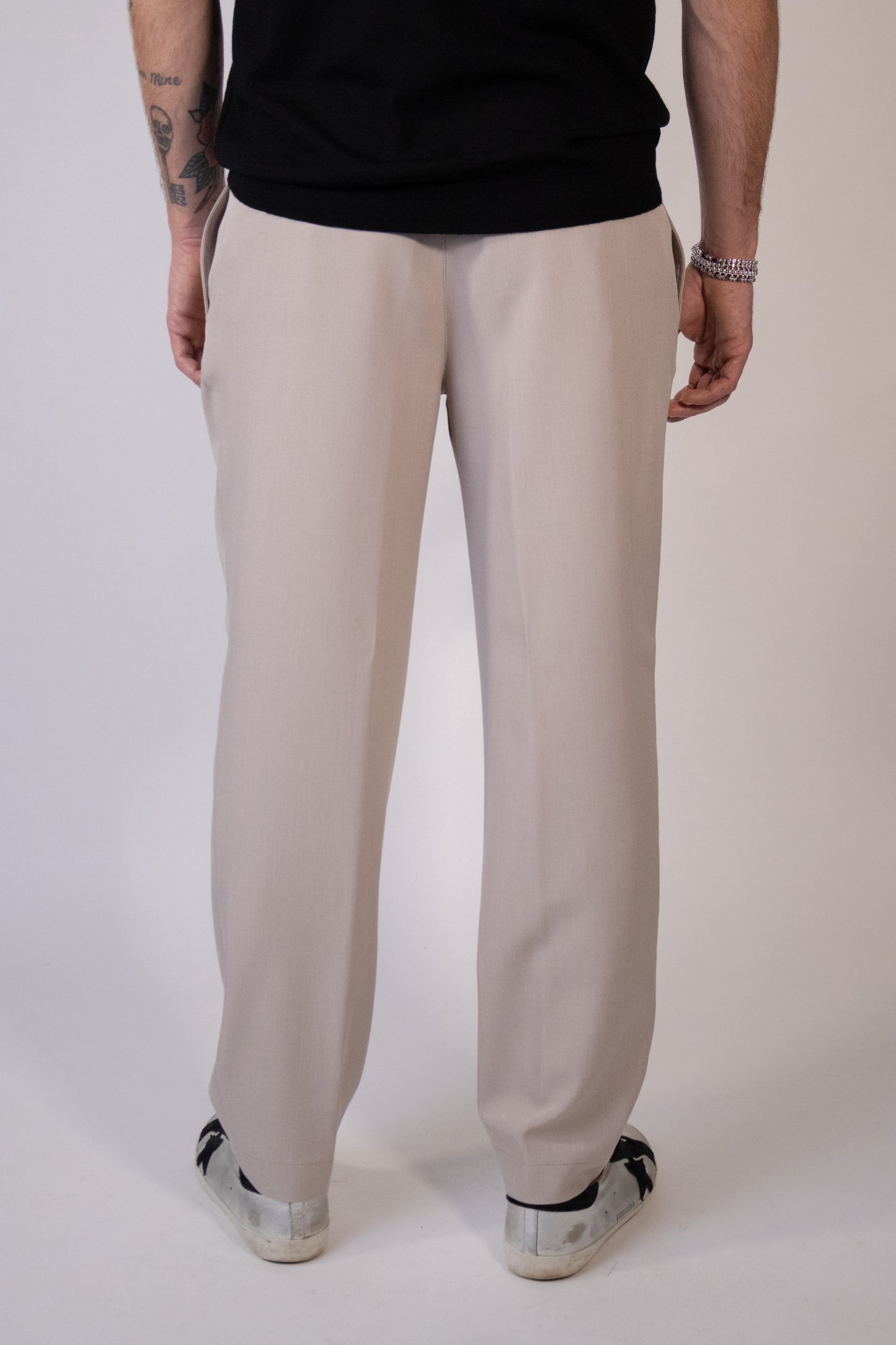Pantalone Diario Beige