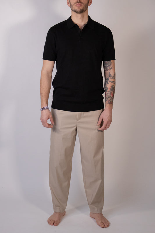 Pantalone Confort Fit Beige