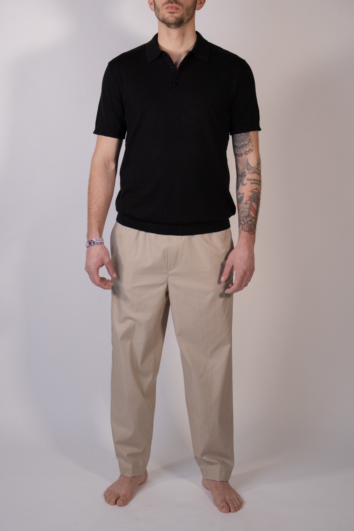 Pantalone Confort Fit Beige