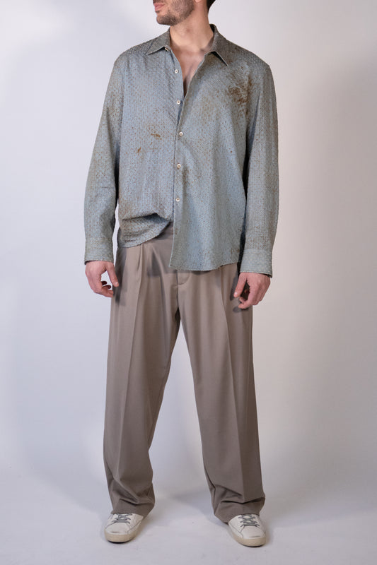 Camicia Micro Lavorazione Traforata