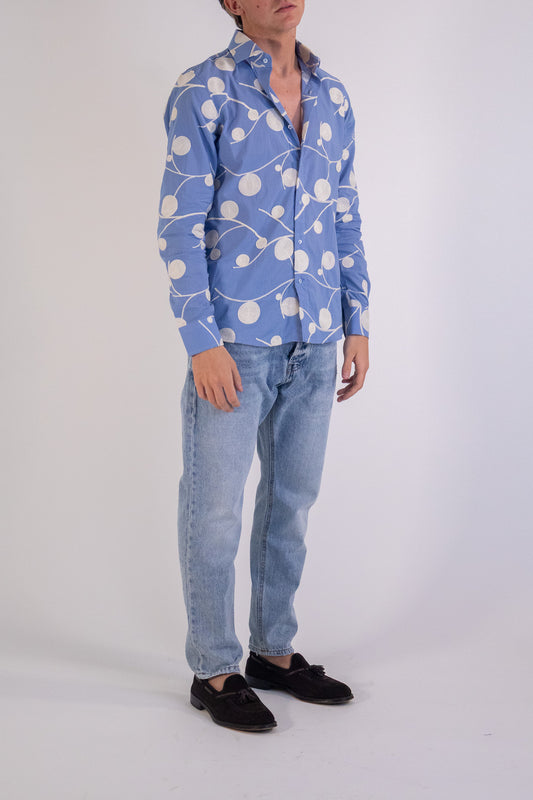 Camicia Fantasia Ricamo