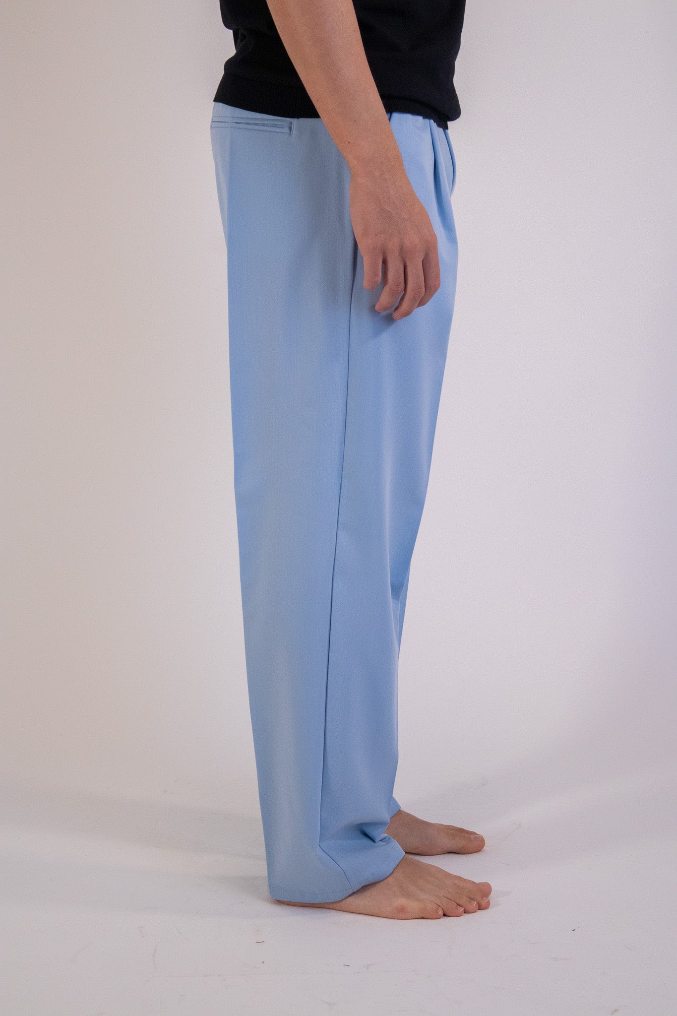 Pantalone Palazzo Cielo Bottone