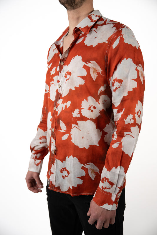 Camicia Rosso Fiore (2025)