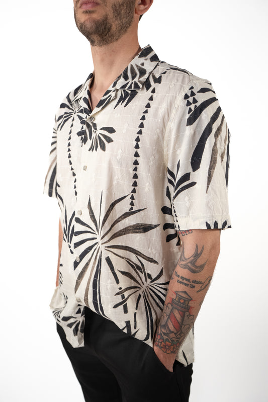Camicia Caraibi Ricamata