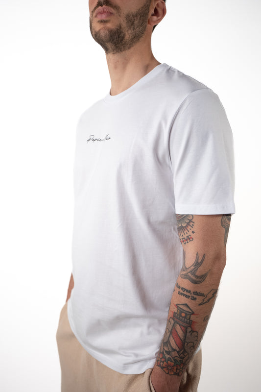 T-shirt in cotone Regular Bianca