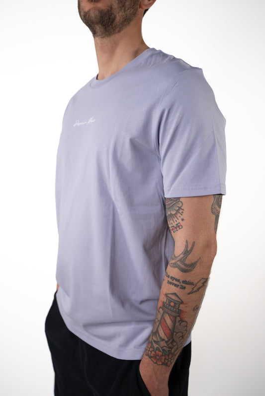 T-shirt in cotone Regular Lilla