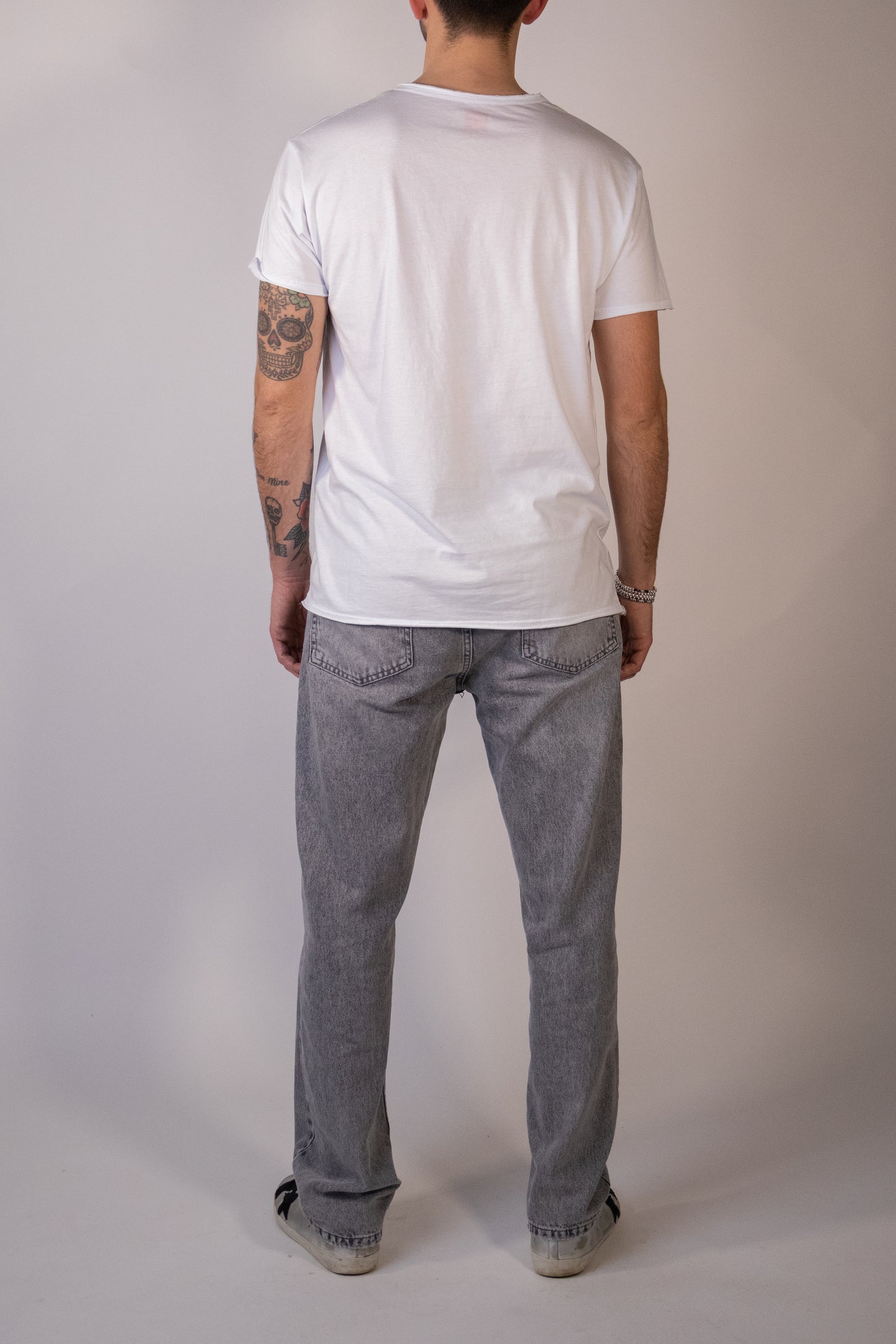 Jeans Relaxed Fit Light Grey