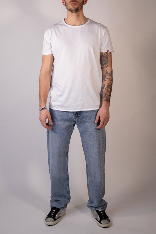 Jeans Relaxed Fit Blu