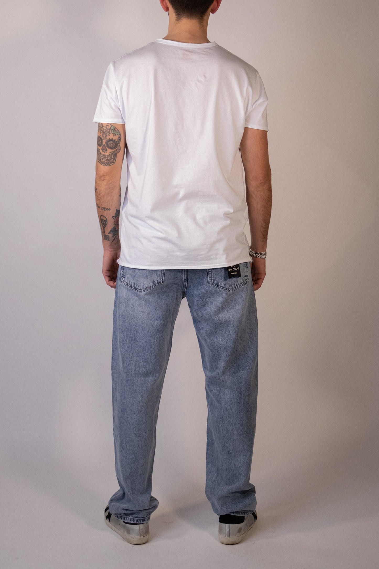 Jeans Relaxed Fit Blu