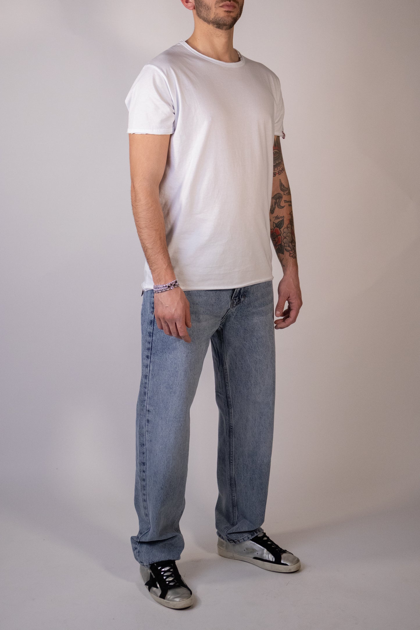 Jeans Relaxed Fit Blu