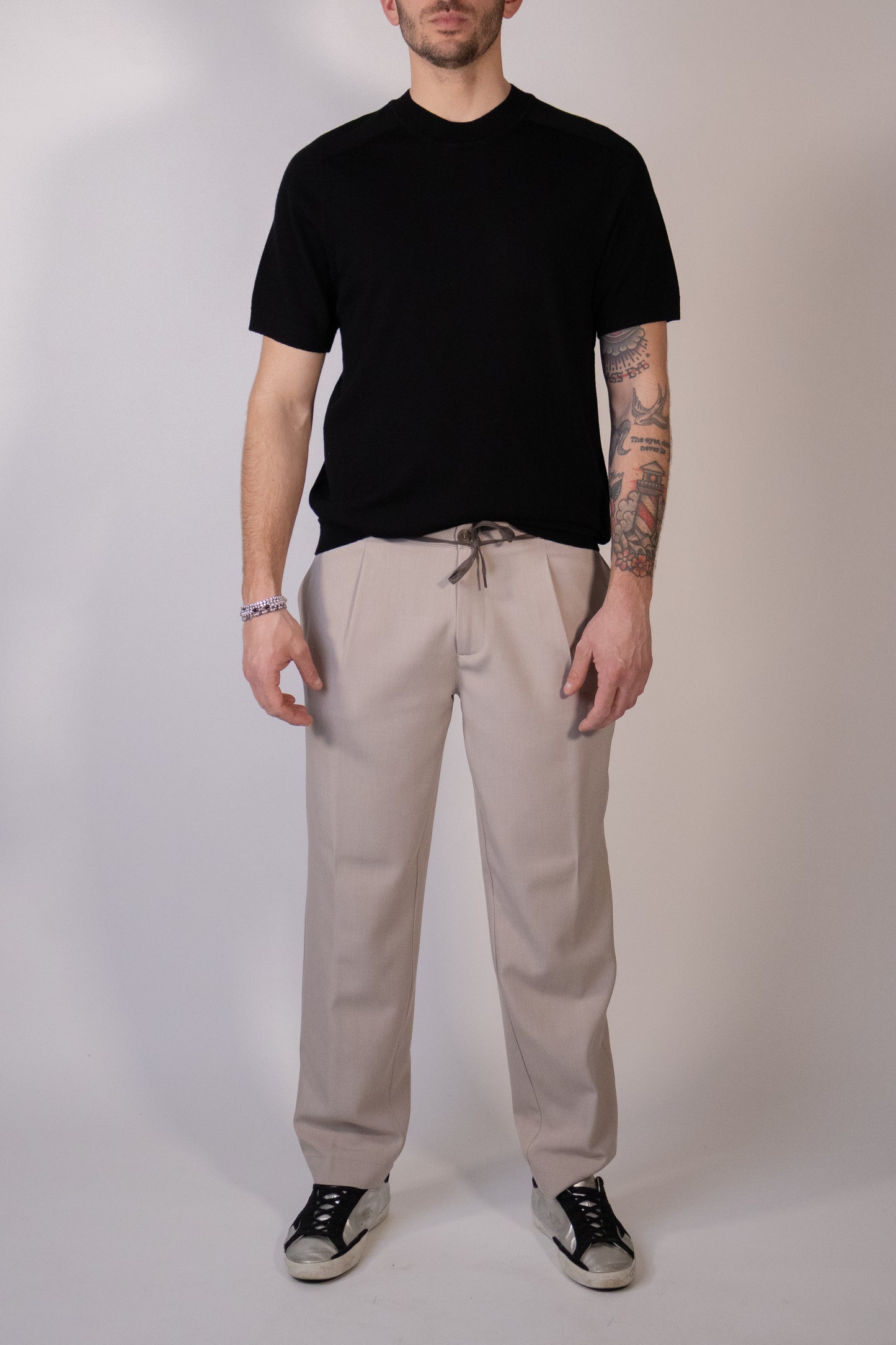Pantalone Diario Beige