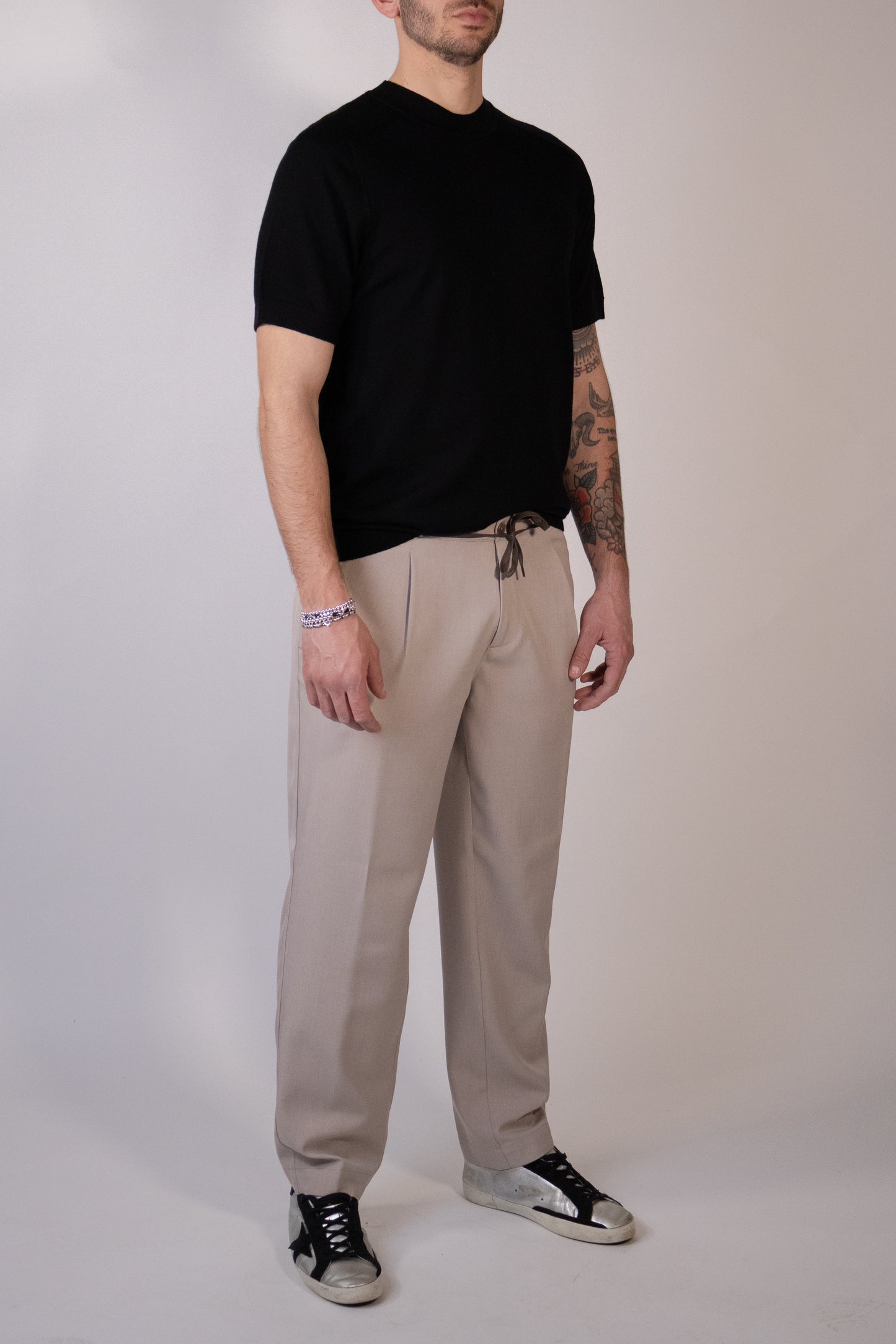 Pantalone Diario Beige