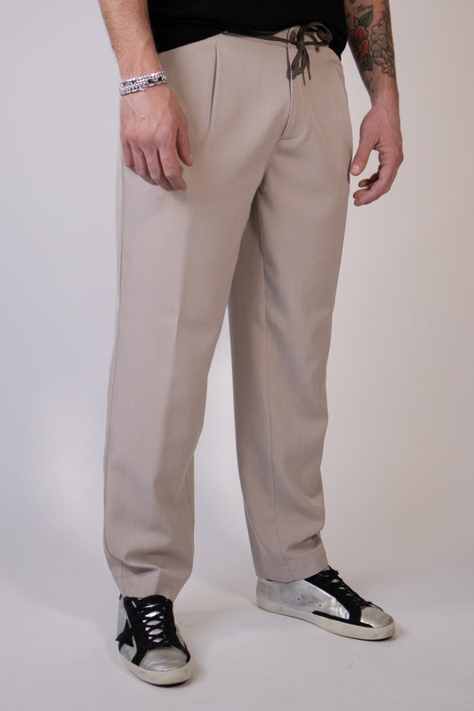 Pantalone Diario Beige