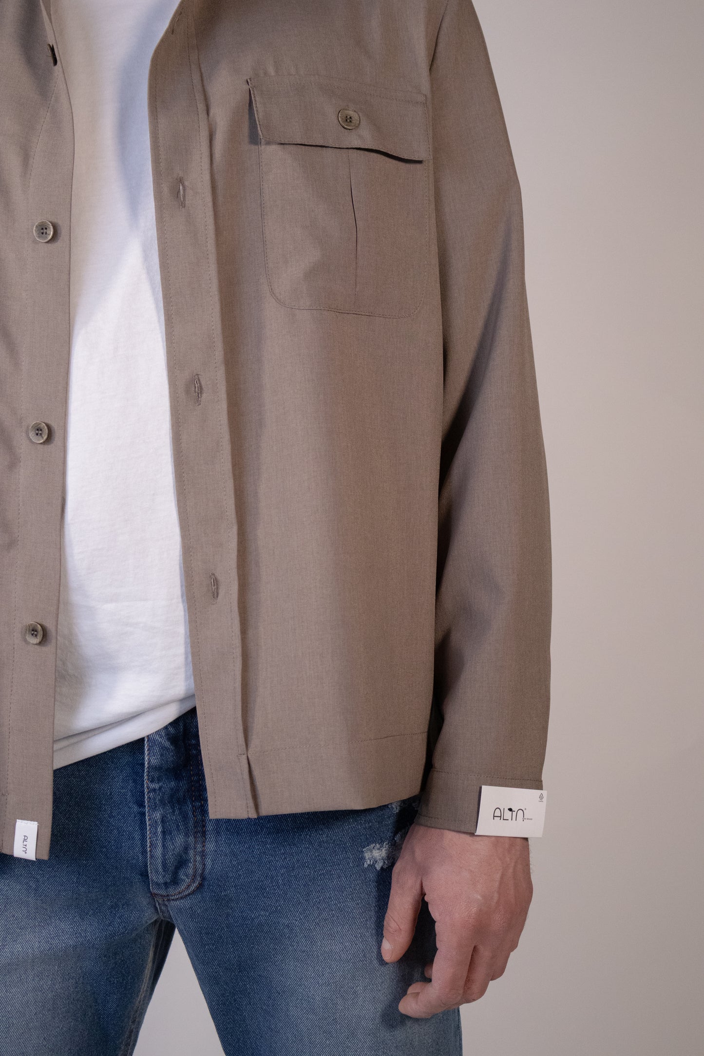 Jacket Shirt Calice Fango