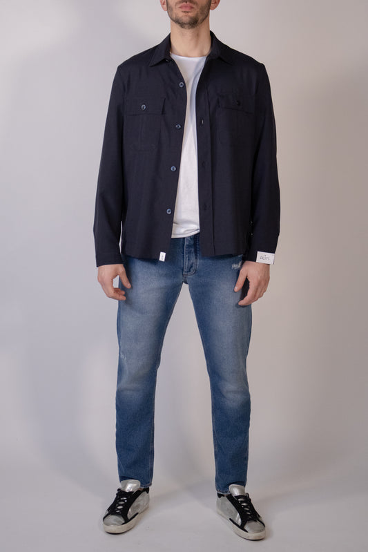 Jacket Shirt Calice Blu