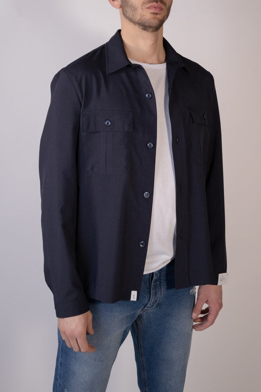 Jacket Shirt Calice Blu