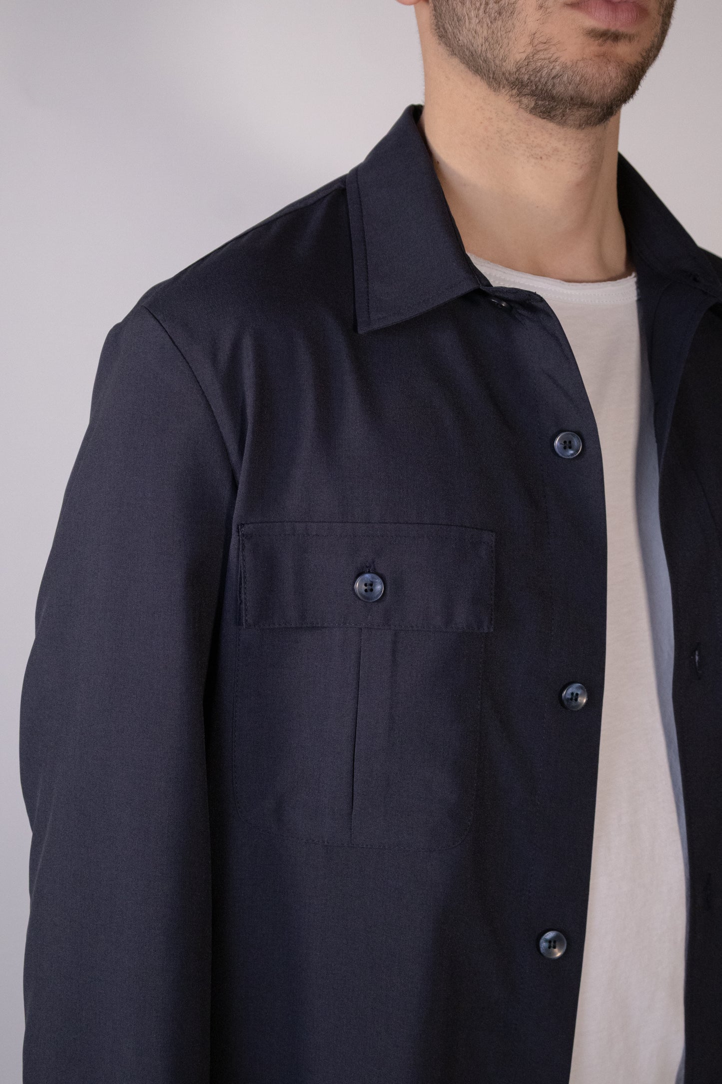 Jacket Shirt Calice Blu