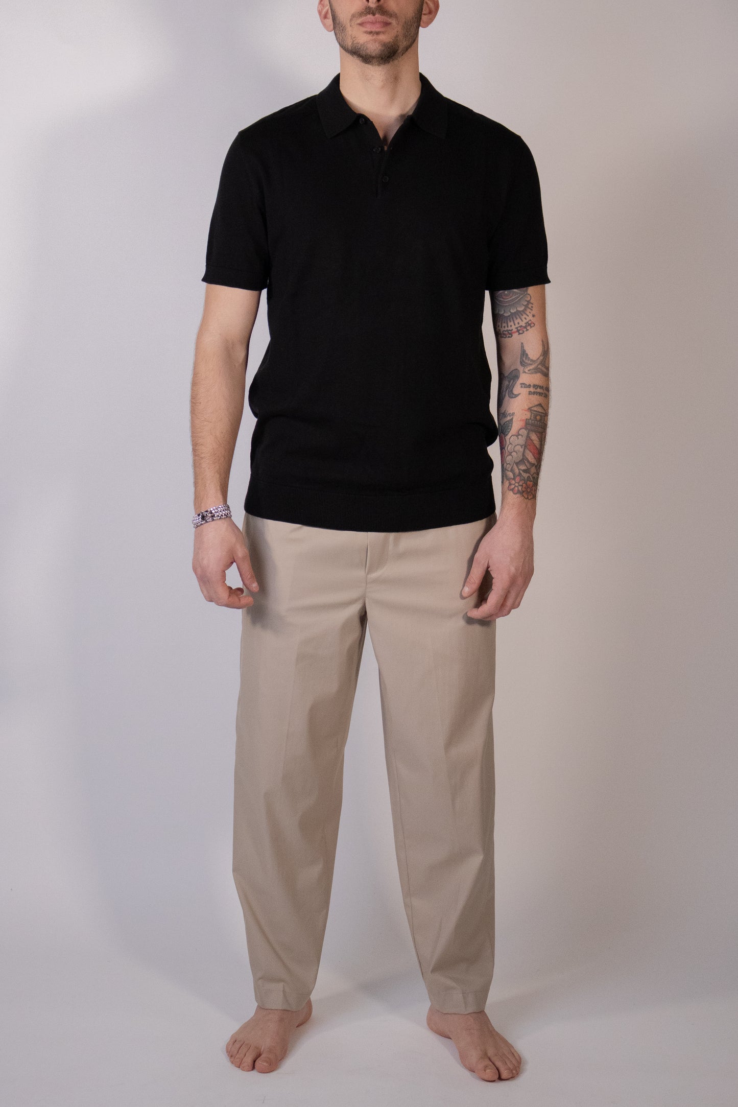 Pantalone Confort Fit Beige