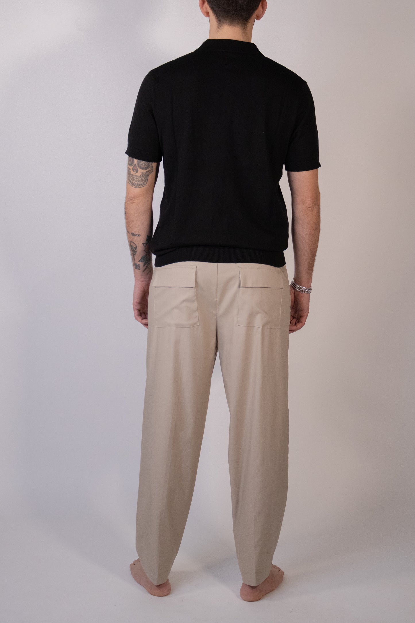 Pantalone Confort Fit Beige