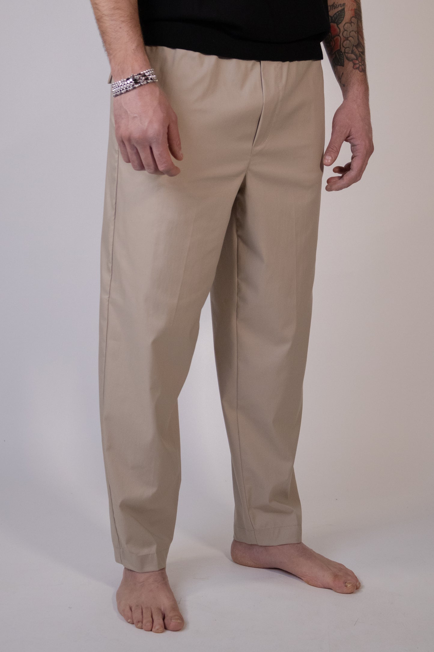 Pantalone Confort Fit Beige