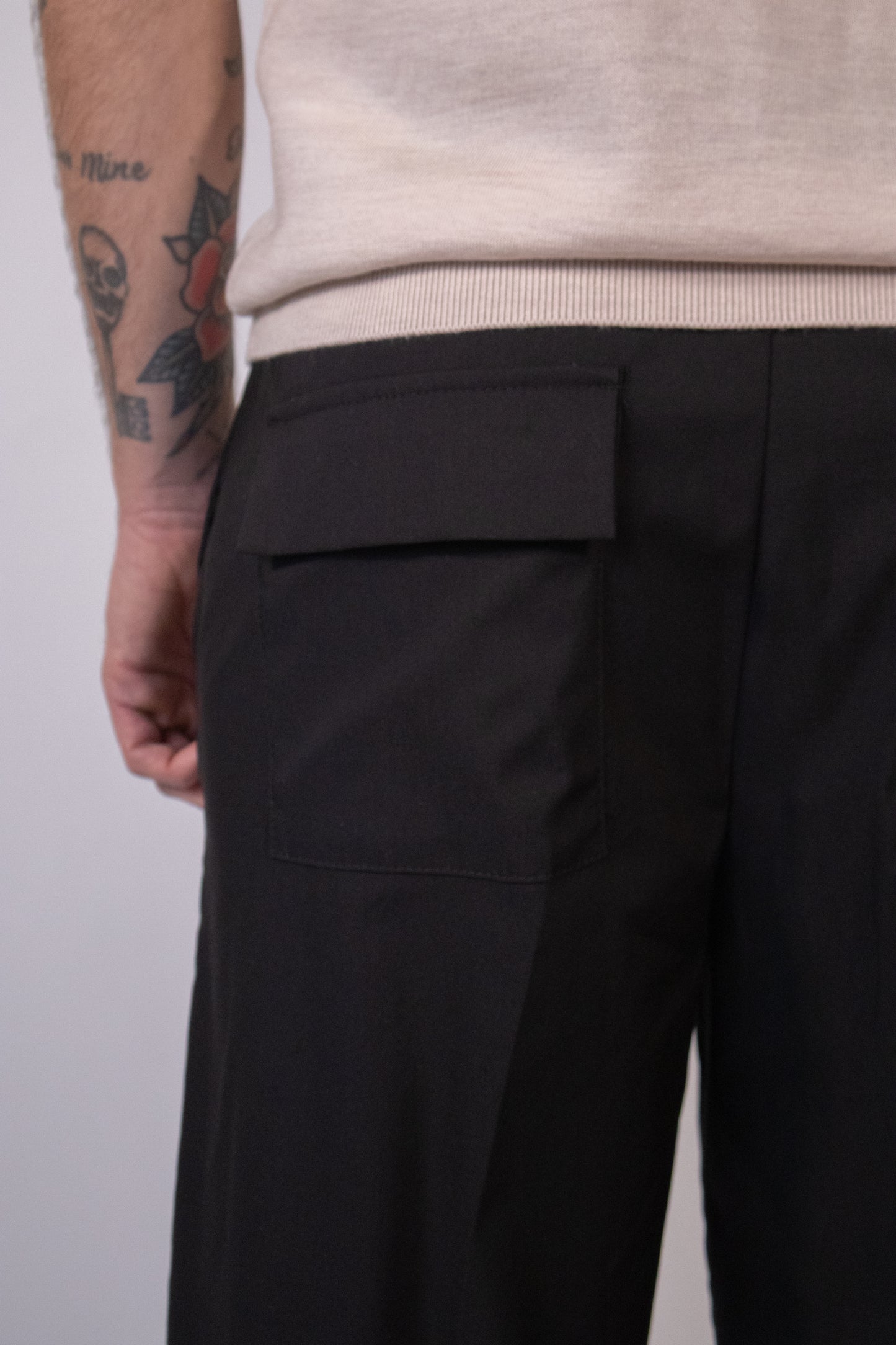 Pantalone Confort Fit Nero