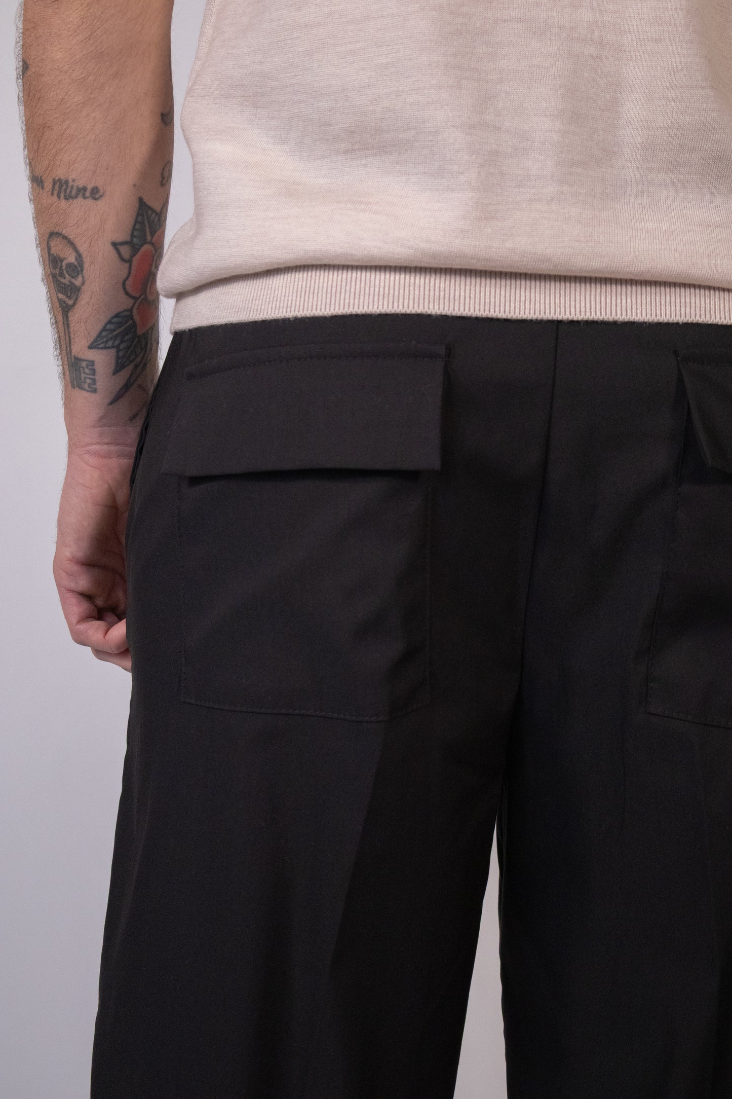 Pantalone Confort Fit Nero