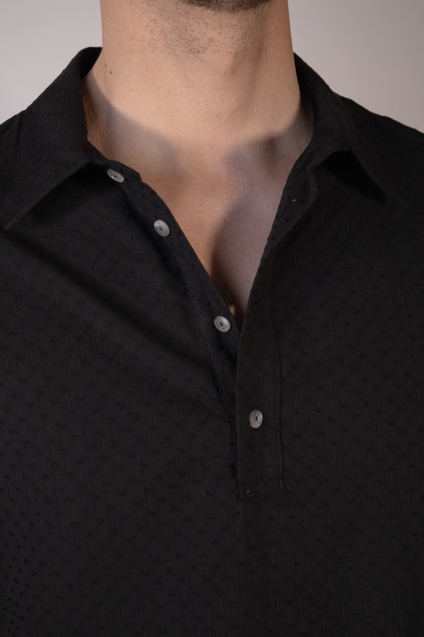 Caftano Attore Nero
