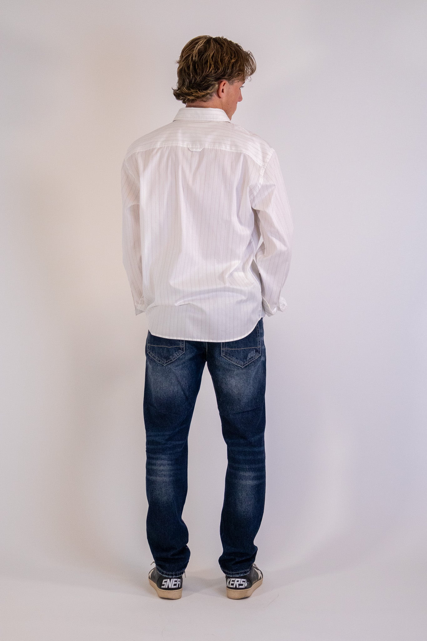 Jeans Cinque Tasche Carrot Lavaggio Scuro